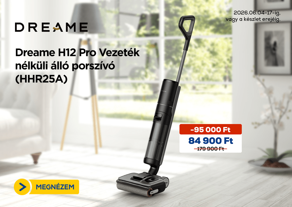 Dreame H12 Pro Vezeték nélküli álló porszívó (HHR25A)