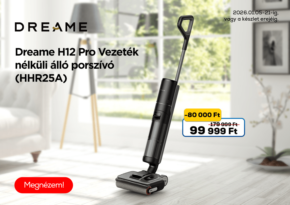 Dreame H12 Pro Vezeték nélküli álló porszívó