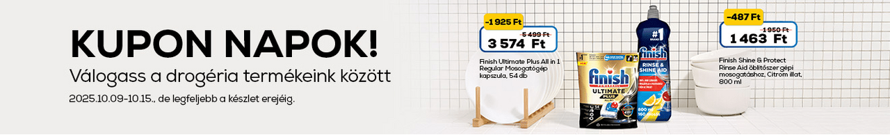 Kupon napok drogéria