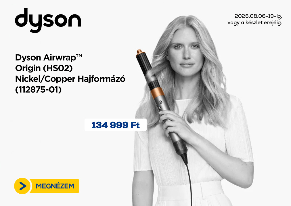 Dyson Airwrap™ Origin (HS02) Nickel/Copper Hajformázó (112875-01)