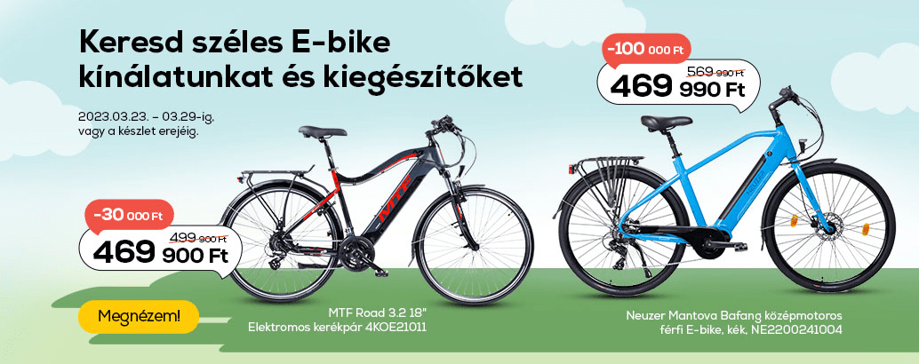 E-bike ajánlatok