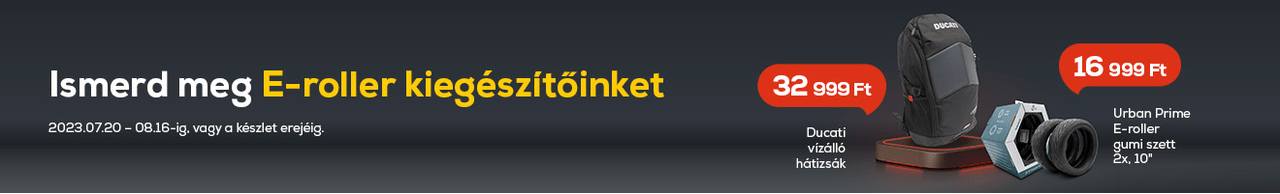 Ismerd meg E-roller kiegészítőinket