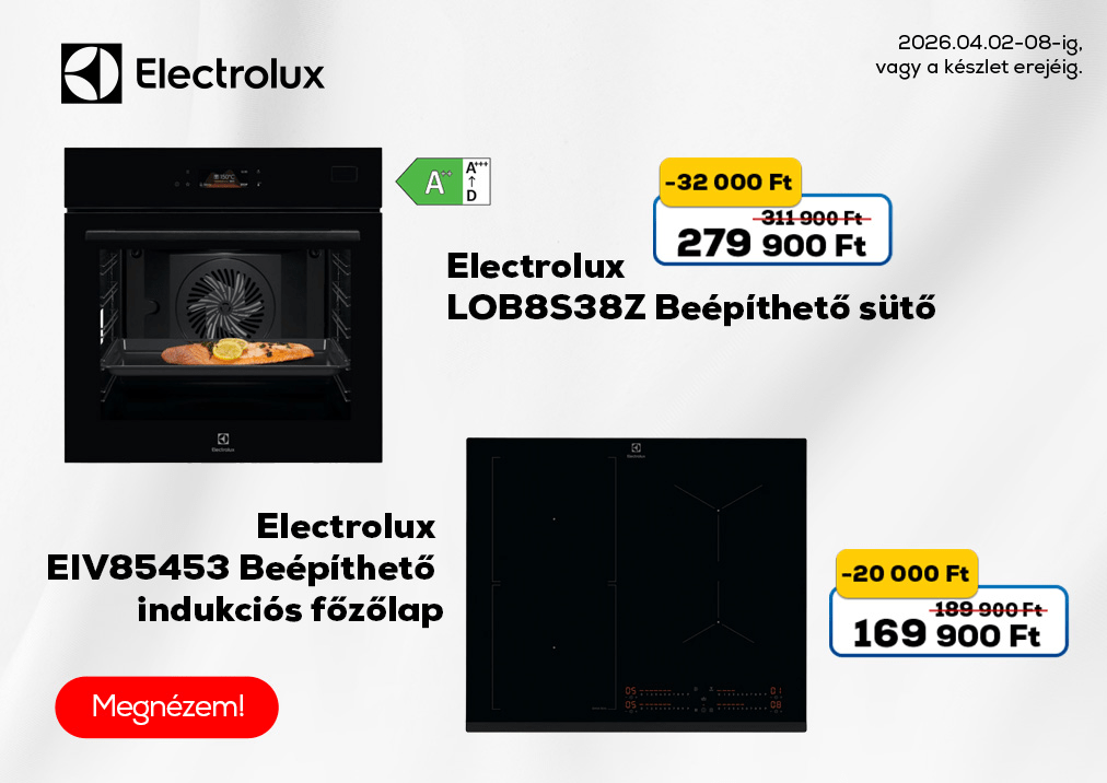 Electrolux EIV85453 Beépíthető indukciós főzőlap