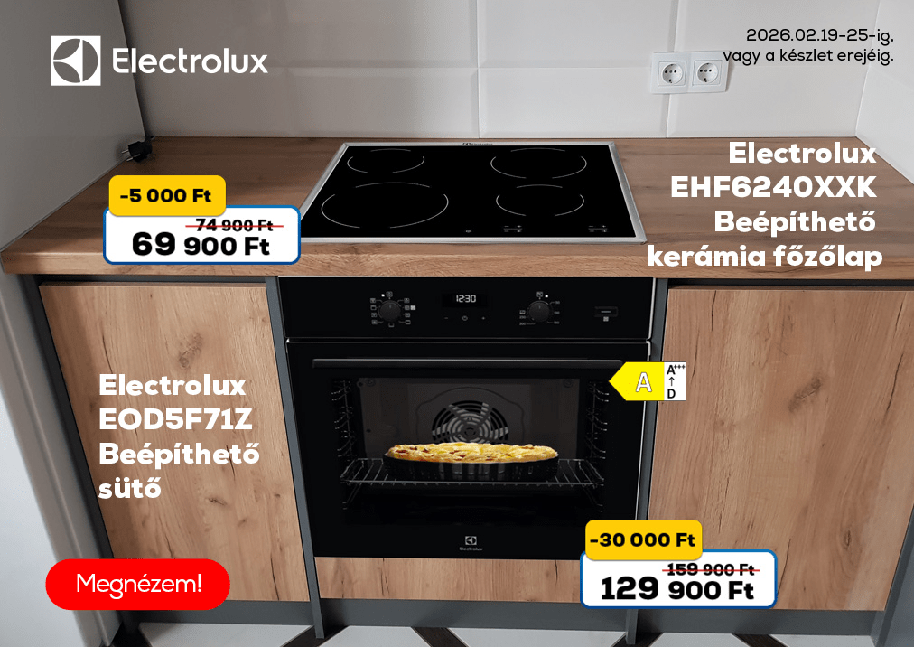 Electrolux EOD5F71Z Beépíthető sütő