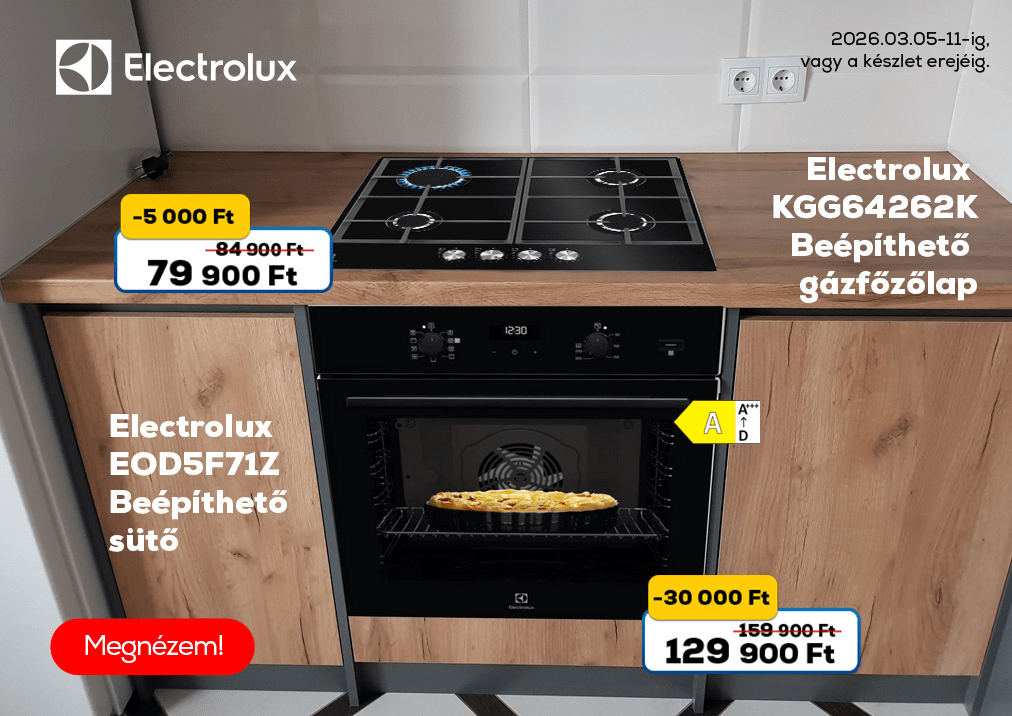 Electrolux EOD5F71Z Beépíthető sütő