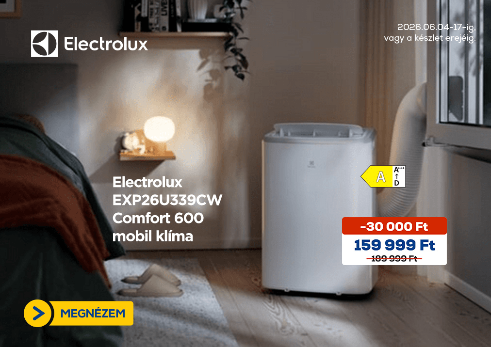 Electrolux EXP26U339CW Comfort 600 mobil klíma