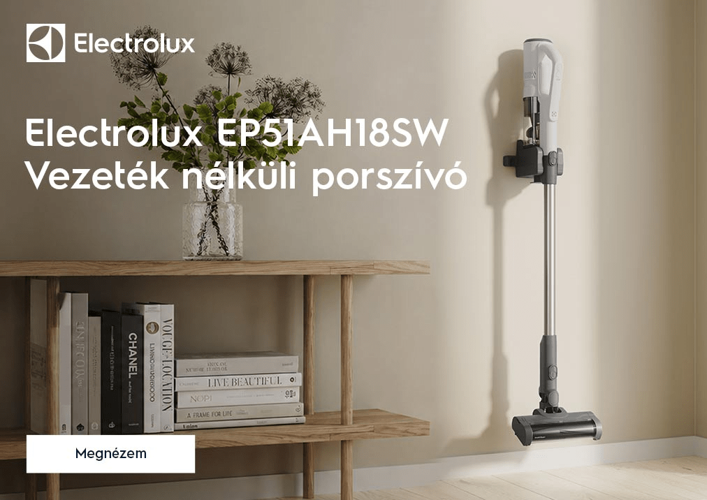 Electrolux EP51AH18SW 500 Vezeték nélküli álló porszívó