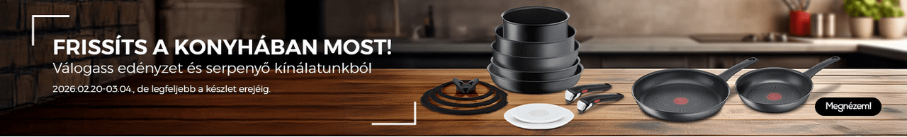 Frissíts a konyhában most! Válogass edényzet és serpenyő kínálatunkból