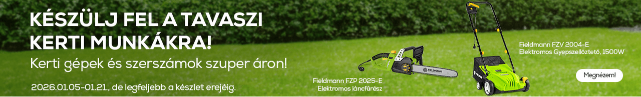 Készülj fel a tavaszi kerti munkákra! Kerti gépek és szerszámok szuper áron