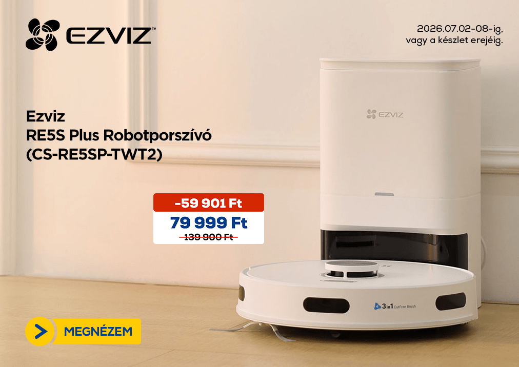 Ezviz RE5S Plus Robotporszívó