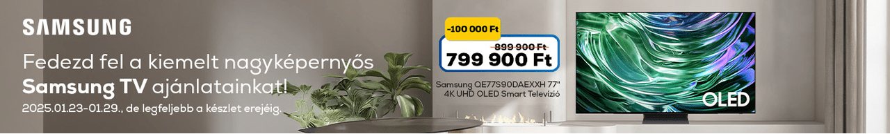 Fedezd fel a kiemelt nagyképernyős Samsung TV ajánlatainkat!