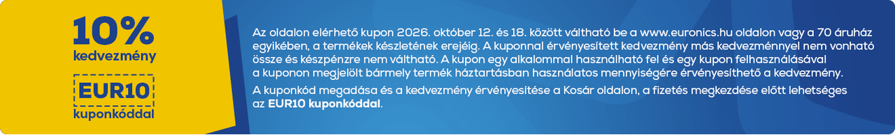 10% kuponkedvezmény
