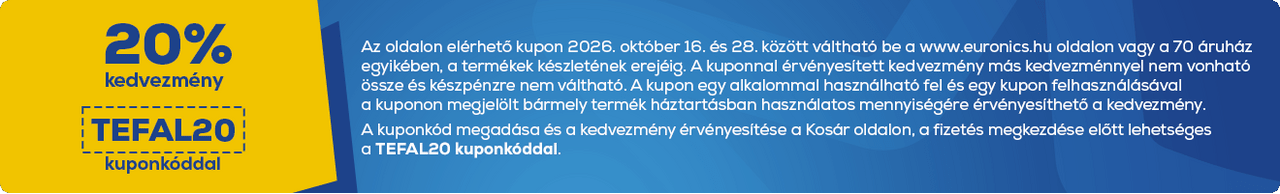 20% Kupon tefal