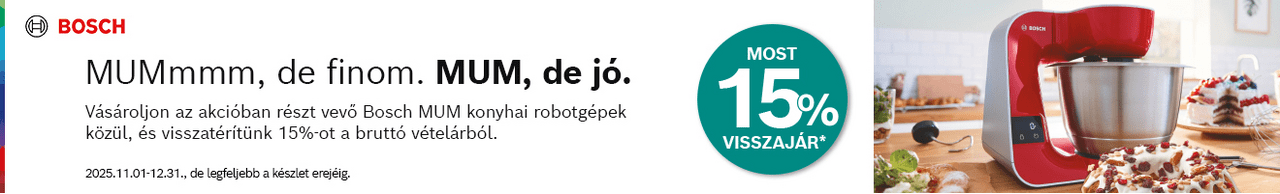 Bosch MUM konyhai robotgépek