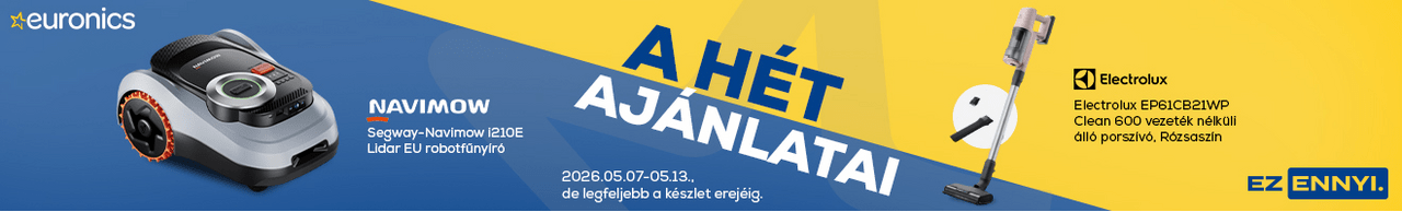 Hét ajánlatai az Euronics-nál! Ez ennyi.