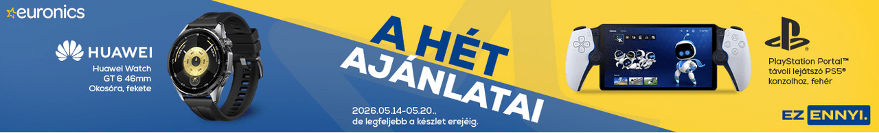 Hét ajánlatai az Euronics-nál! Ez ennyi.