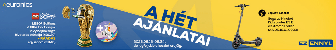 Hét ajánlatai az Euronicsnál! Ez ennyi.