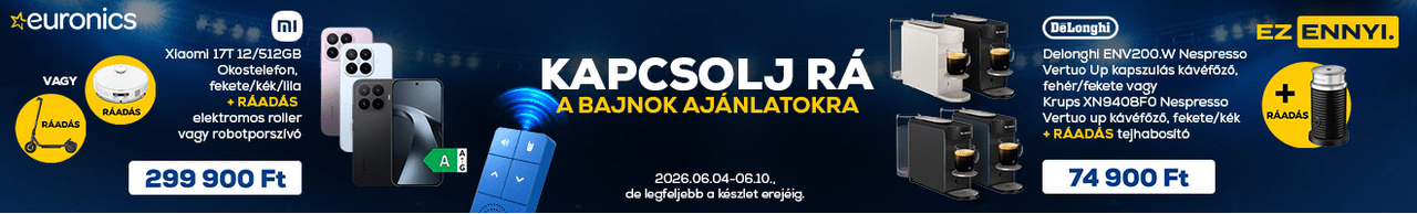 Kapcsolj rá a bajnok ajánlatokra. Ez ennyi.