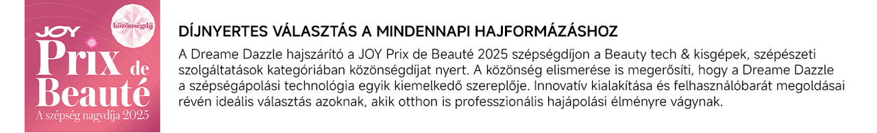 Joy Prix de Beauté 2025 szépségdíj nyertes terméke