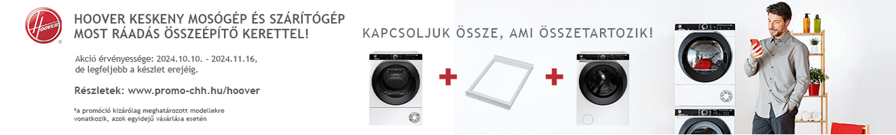 Hoover ráadás keret promóció