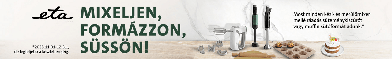 ETA  kézi és botmixerek ráadás ajánlat
