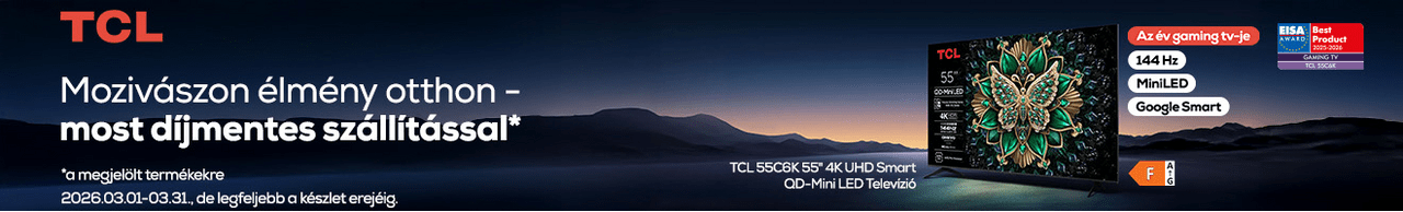 Mozivászon élmény otthon - most díjmentes szállítással*