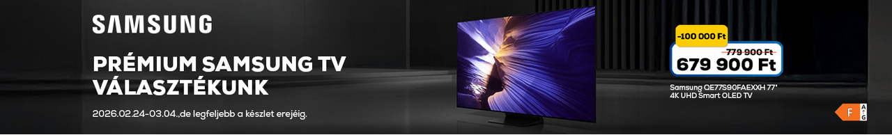Prémium Samsung TV választékunk