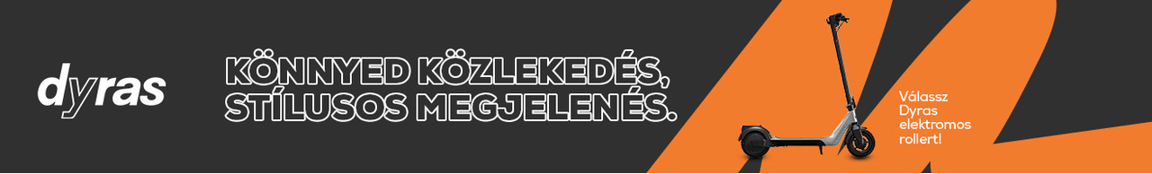 Könnyed közlekedés, stílusos megjelenés. Válassz Dyras elektromos rollert!