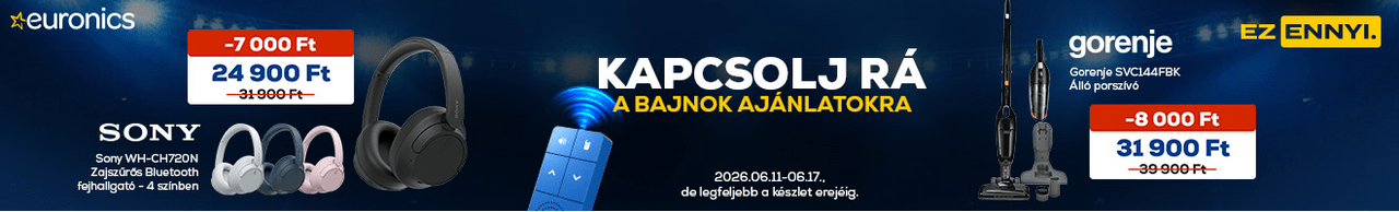 Kapcsolj rá a bajnok ajánlatokra! Ez ennyi.