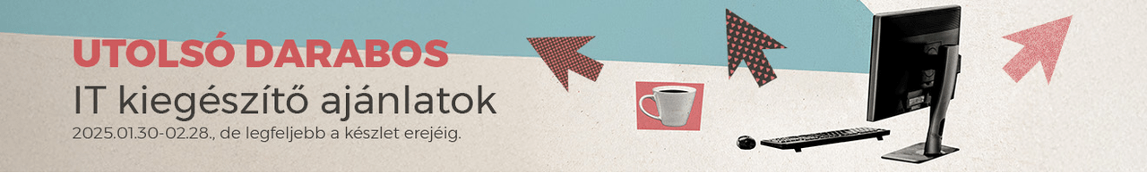 Utolsó darabos IT kiegészítő ajánlatok