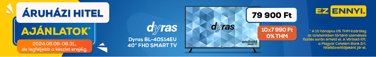 Dyras TV hitelajánlat