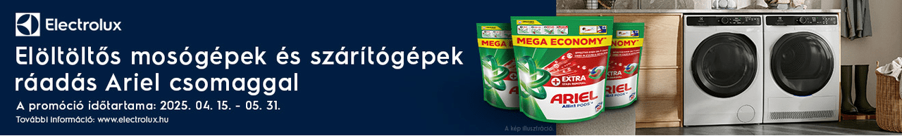Electrolux mosógépek ráadással