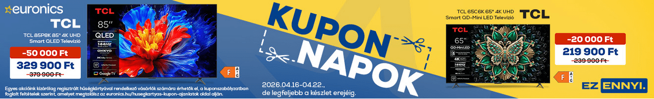 Kupon napok az Euronicsnál!
