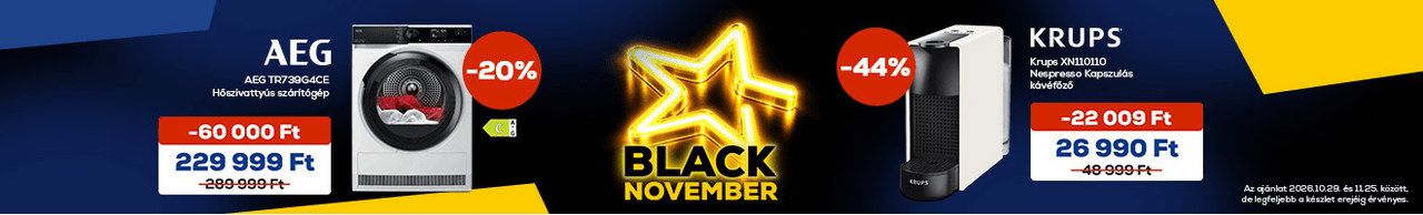 Black November az Euronicsnál!