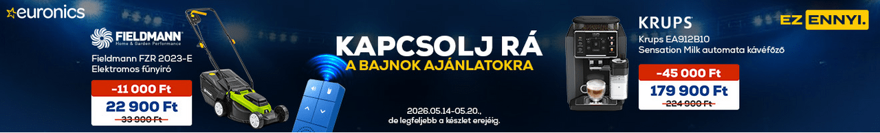 Kapcsolj rá a bajnok ajánlatokra. Ez ennyi!