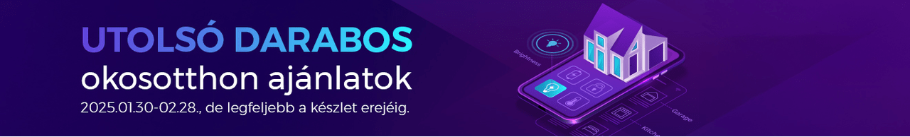 Utolsó darabos okosotthon ajánlatok