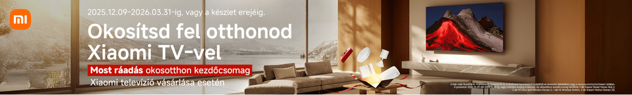 Xiaomi televíziók ráadással