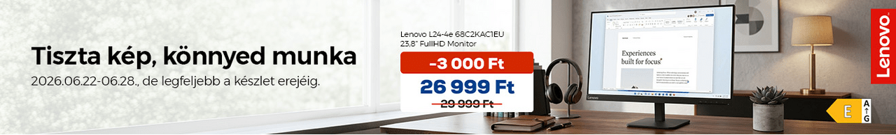 Tiszta kép, könnyed munka