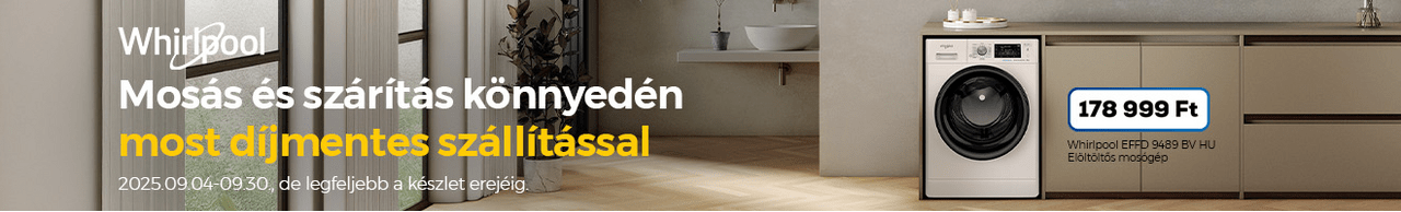 Whirlpool mosógép ajánlatok