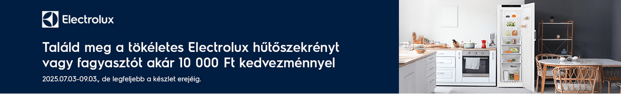 Electrolux hűtőszekrények akcióban