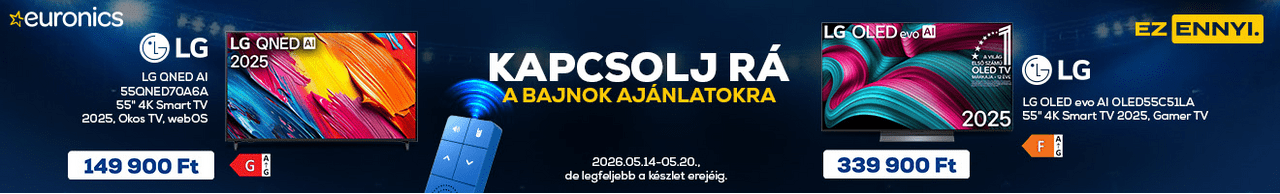 Kapcsolj rá a bajnok ajánlatokra. Ez ennyi!