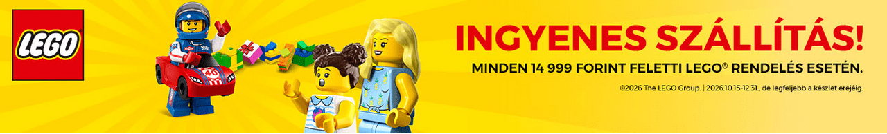 LEGO® díjmentes kiszállítás kampány