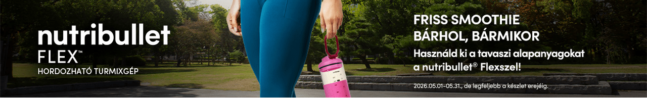 Nutribullet flex hordozható turmixgép