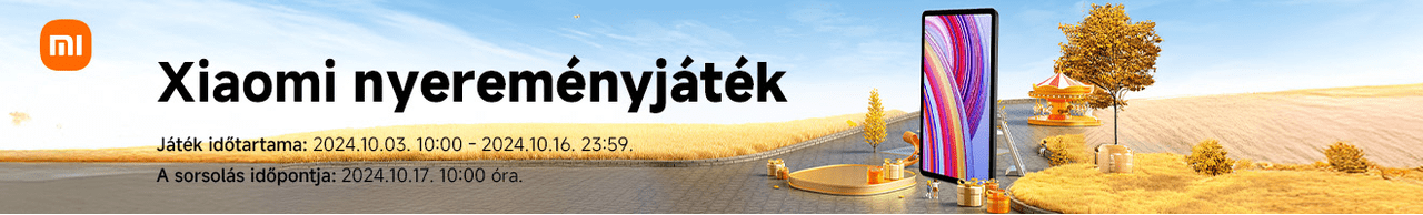 Xiaomi nyereményjáték
