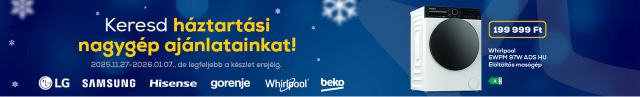 Keresd háztartási nagygép ajánlatainkat