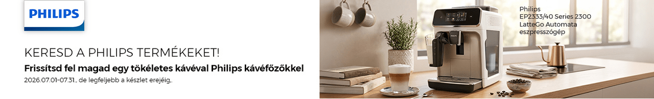 Frissítsd fel magad egy tökéletes kávéval Philips kávéfőzőkkel
