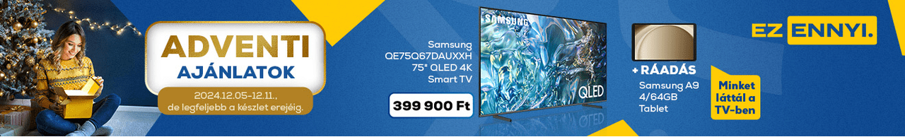 Adventi ajánlatok az Euronics-nál!