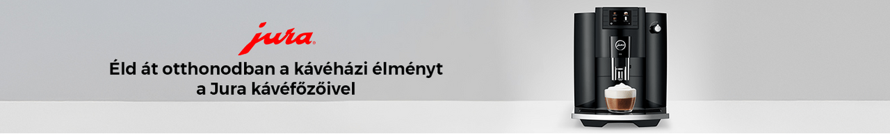 Éld át otthonodban a kávéházi élményt a Jura kávéfőzőivel