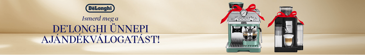 Ismerd meg a De'longhi ünnepi ajándékválogatást!
