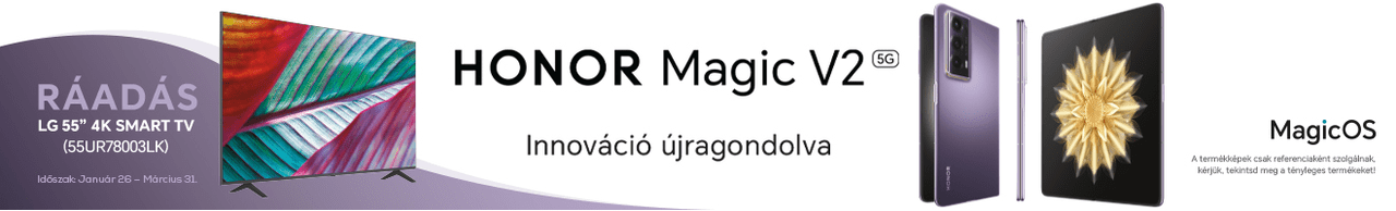 Honor Magic V2 ráadás 03.31